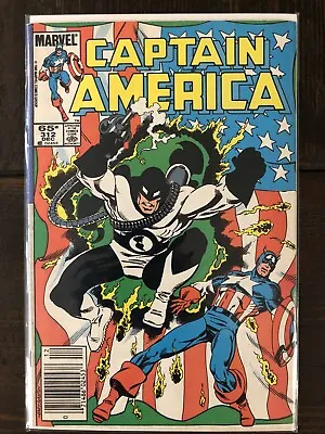 Buy Captain America #312 Marvel 1985 Newsstand 1st Appearance Flag Smasher! • 4.74£