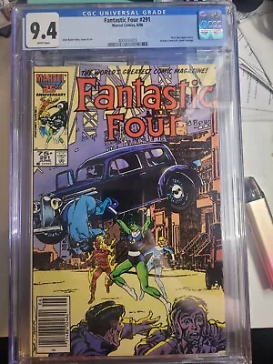 Buy FANTASTIC FOUR #291 NM (Marvel 1986) Action Comics #1 Cover Swipe John Byrne • 112.50£