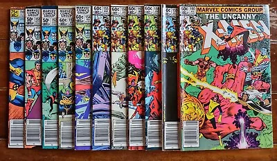 Buy UNCANNY X-MEN #150-160 Newsstand Lot Of 11 Vintage '81-'82 Marvel FREE SHIPPING! • 118.76£