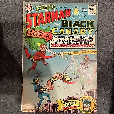 Buy The Brave And Bold DC Comics Starman And Black Canary #62  • 18.53£