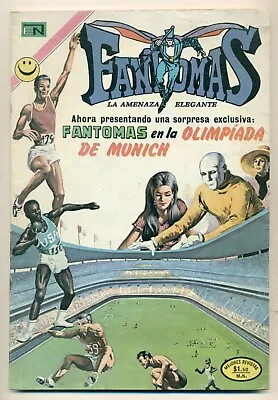 Buy FANTOMAS #97 Fantomas En La Olimpiada De Munich, Novaro Comic 1972 • 6.41£