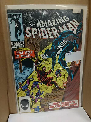 Buy Marvel The Amazing Spider-Man #265 The Fox Is Back   • 71.85£