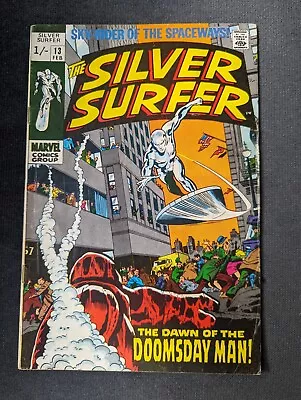 Buy Silver Surfer #13 Vol 1 1970 Vs Doomsday Man • 35£