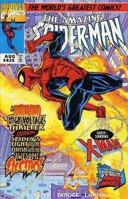 Buy Amazing Spider-Man (1963) # 425 Newsstand (6.0-FN) X-Man, Electro 1997 • 10.35£