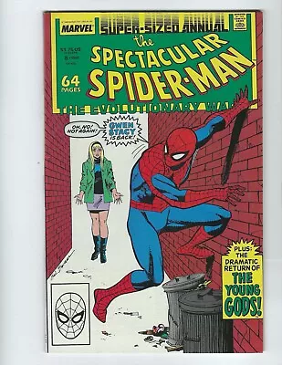 Buy Spectacular Spider-Man Annual #8 1988 Unread VF/NM Gwen Stacey! Combine Shipping • 6.39£