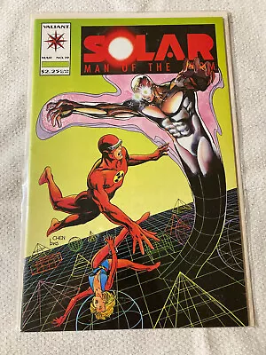 Buy Solar: Man Of The Atom #19 1993 VF+/NM Valiant Comics • 3.99£