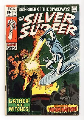 Buy Silver Surfer #12 VG 4.0 1970 • 35.18£