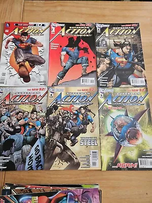 Buy Superman Action Comics #0-25 Run & Annual #1-3 New 52 - DC Comics • 15£