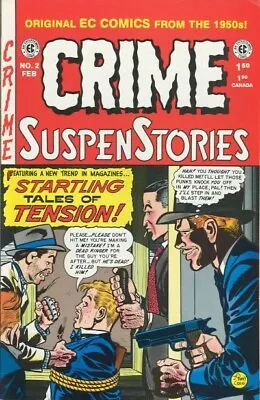 Buy CRIME SUSPENSTOIRES #2 VF, Wally Wood, Russ Cochran EC Comics 1993 Stock Image • 5.53£