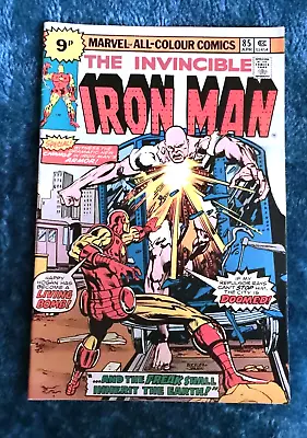 Buy Free P & P: Iron Man #85, Apr 1976:  ...And The Freak Shall Inherit The Earth!!  • 5.99£