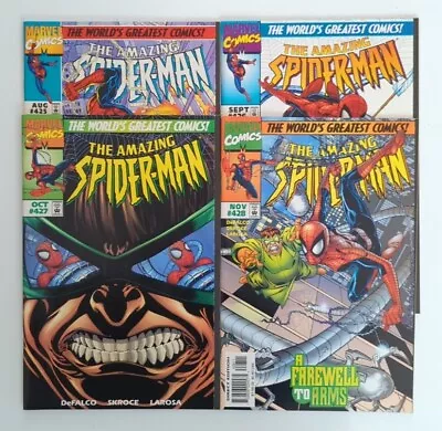 Buy Lot Of 4 1997 Marvel Amazing Spider-Man Comics #425-428 VF/NM • 10.79£