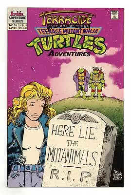 Buy Teenage Mutant Ninja Turtles Adventures #55 NM- 9.2 1994 • 15.89£
