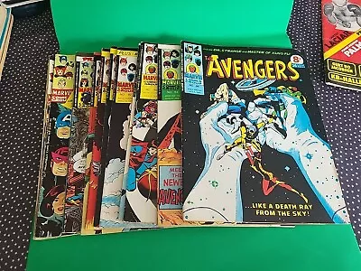 Buy The Avengers Comics  X 14 UK Marvel 1974/1975 • 30£