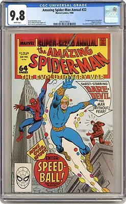 Buy Amazing Spider-Man Annual #22 CGC 9.8 1988 3982639002 • 170.74£
