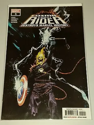 Buy Ghost Rider Cosmic Destroys Marvel History #5 Nm+ (9.6 Or Better) September 2019 • 4.99£