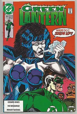 Buy Green Lantern #20 : Vintage DC Comic Book From January 1992 • 6.95£