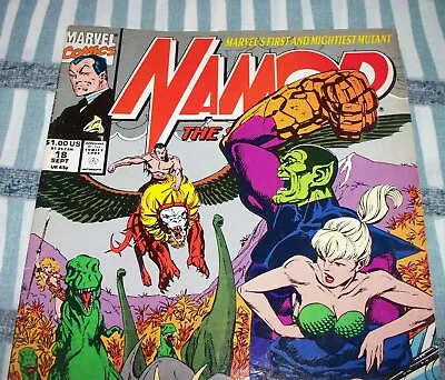 Buy NAMOR The Sub-Mariner #18 By John Byrne From Sept. 1991 In Fine- Condition DM • 9.55£