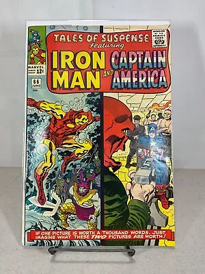 Buy Marvel Comics Tales Of Suspense #66 Red Skull Origin 1965 VF • 144.77£