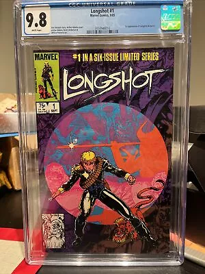 Buy Longshot 1 Cgc 9.8 Marvel 1985 1st Appearance Of Longshot 1st Spiral X-Men WHT P • 237.17£