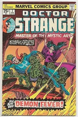 Buy Doctor Strange #7 Master Of The Mystic Arts Marvel Comics, 1975 See Scans! • 6.32£