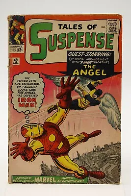 Buy Tales Of Suspense (1959) #49 Angel 1st X-Men & Avengers 1st Tales Watcher GD/VG • 79.16£
