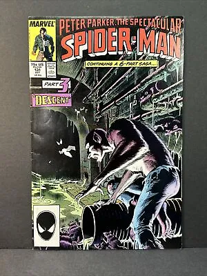 Buy Spectacular Spider-Man #131 Marvel Comics 1987 VF+ 8.5 Kraven • 6.30£