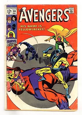 Buy Avengers #59 GD 2.0 1968 1st App. Yellowjacket • 23.19£