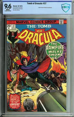 Buy Tomb Of Dracula #37 Cbcs 9.6 White Pages // Dc Comics 1975 • 160.49£