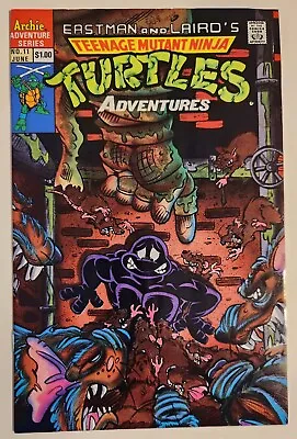 Buy Teenage Mutant Ninja Turtles Adventures #11 (1990, Archie) FN/VF • 2.79£
