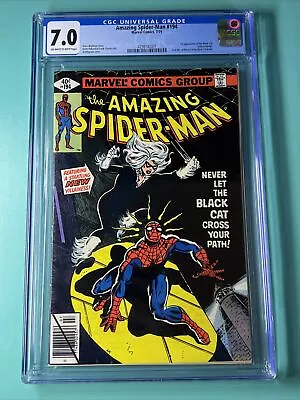 Buy Amazing Spider-man #194 (Marvel 1979) CGC 7.0 Key Issue 1st Black Cat • 176.94£