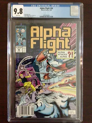 Buy CGC 9.8 Alpha Flight 66 White Pages • 59.96£