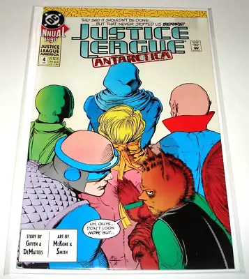Buy JUSTICE LEAGUE Of AMERICA ANNUAL # 4 DC Comic (1990)   FN/VFN • 3.50£