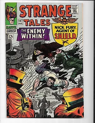 Buy Strange Tales 147 - F- 5.5 - 1st App Kaluu - Nick Fury - Doctor Strange (1966) • 23.99£