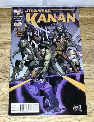 Buy Star Wars: Kanan The Last Padawan #6 Marvel Comics 2015 • 89.99£