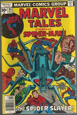 Buy Marvel Tales 84 The Spider-Slayer!  (rep Amazing Spider-Man 105)  1977 Fine • 4.70£