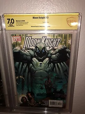 Buy 🌘 Moon Knight #3 (2006) Signed By Cover Artist David Finch! CBCS 7.0 • 126.65£
