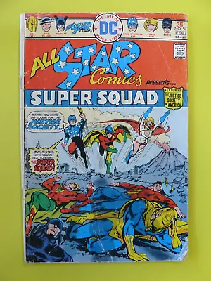 Buy All-Star Comics #58 - 1st Appearance Of Power Girl - GD - DC • 55.20£
