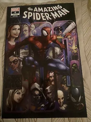Buy Marvel Comics Amazing Spider-man #6 Clayton Crain Exclusive Variant Venom #900 • 16£