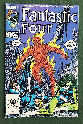 Buy Fantastic Four #289 Marvel Comics Bronze Age SHE HULK Disney+ Direct Ed Vf/nm • 5.53£
