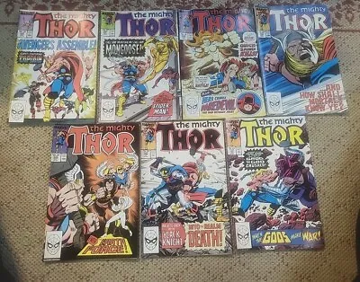 Buy The Mighty Thor 1st Series Comics Lot Volume1  390-397  • 180.71£