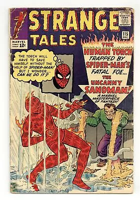 Buy Strange Tales #115 GD 2.0 1963 • 118.59£