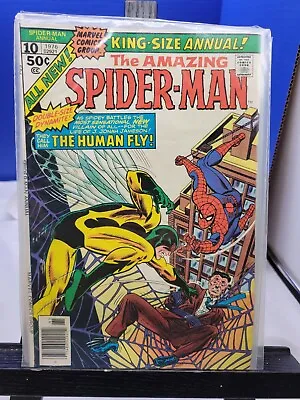Buy Marvel Comics 1976 King Size Annual The Amazing Spider-Man #10 • 9.48£