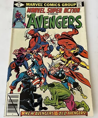 Buy Marvel Super Action Starring The Avengers #16 1979 Marvel Comics • 7.95£