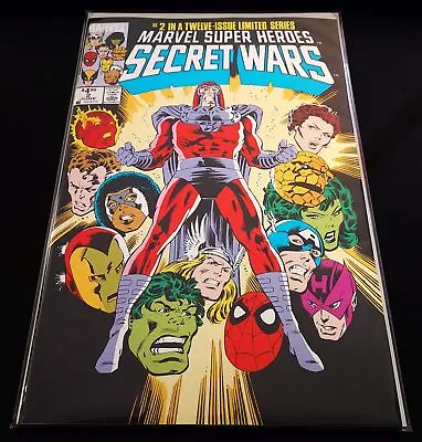 Buy Marvel Super-Heroes Secret Wars #2 Facsimile Edition | Foil Variant (2024) NM • 7.50£
