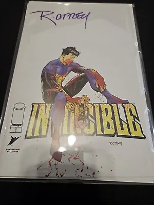 Buy Invincible #1 NYCC Variant 🔑 Signed By Ryan Ottley 🔥 Image Comics  • 59.98£
