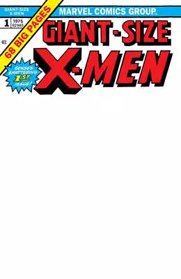 Buy Giant-size X-men #1 Facsimile Edition [new Printing] Unknown Comics Exclusive Bl • 18.39£