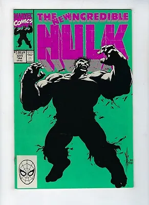 Buy Incredible Hulk # 377 1st App Professor Hulk David/Keown/McLeod Jan 1991) VF/NM • 14.95£