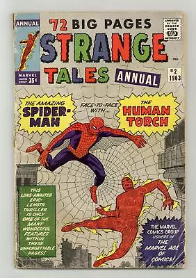 Buy Strange Tales Annual #2 FR/GD 1.5 1963 • 143.91£