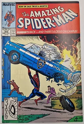 Buy The Amazing Spider-Man #306 - Todd Mcfarlane Action #1 Homage Marvel Comics 1988 • 5.70£