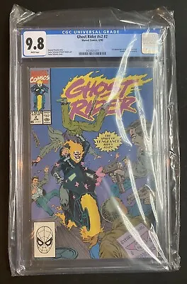 Buy Ghost Rider #v2 #2 CGC 9.6 1990 Marvel Comics 1st App Blackout, Deathwatch App • 70.33£